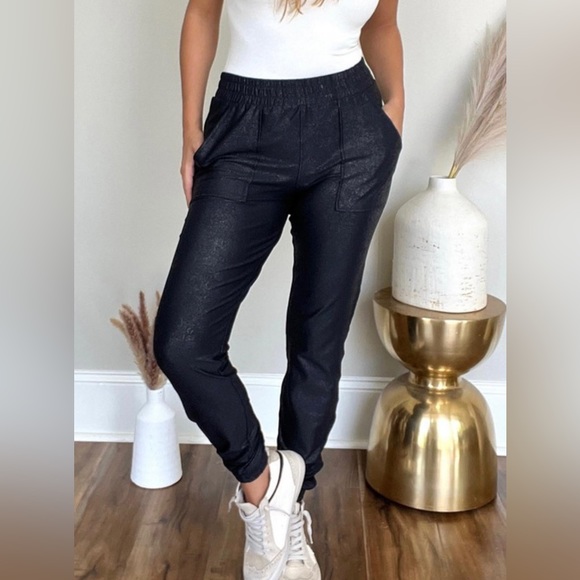 Pants - Black Pebble Jogger